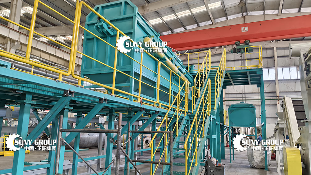 迪拜客戶的鋰電池回收處理設(shè)備順利安裝完畢，靜待客戶驗(yàn)機(jī)